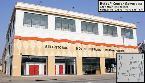 Self-Storage at U-Haul in Norfolk, VA