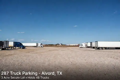 287 Truck Parking in Alvord, TX