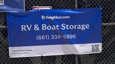 Division St RV & Boat Storage in Lancaster, CA