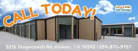 Amy's Attic Self Storage in Killeen, TX