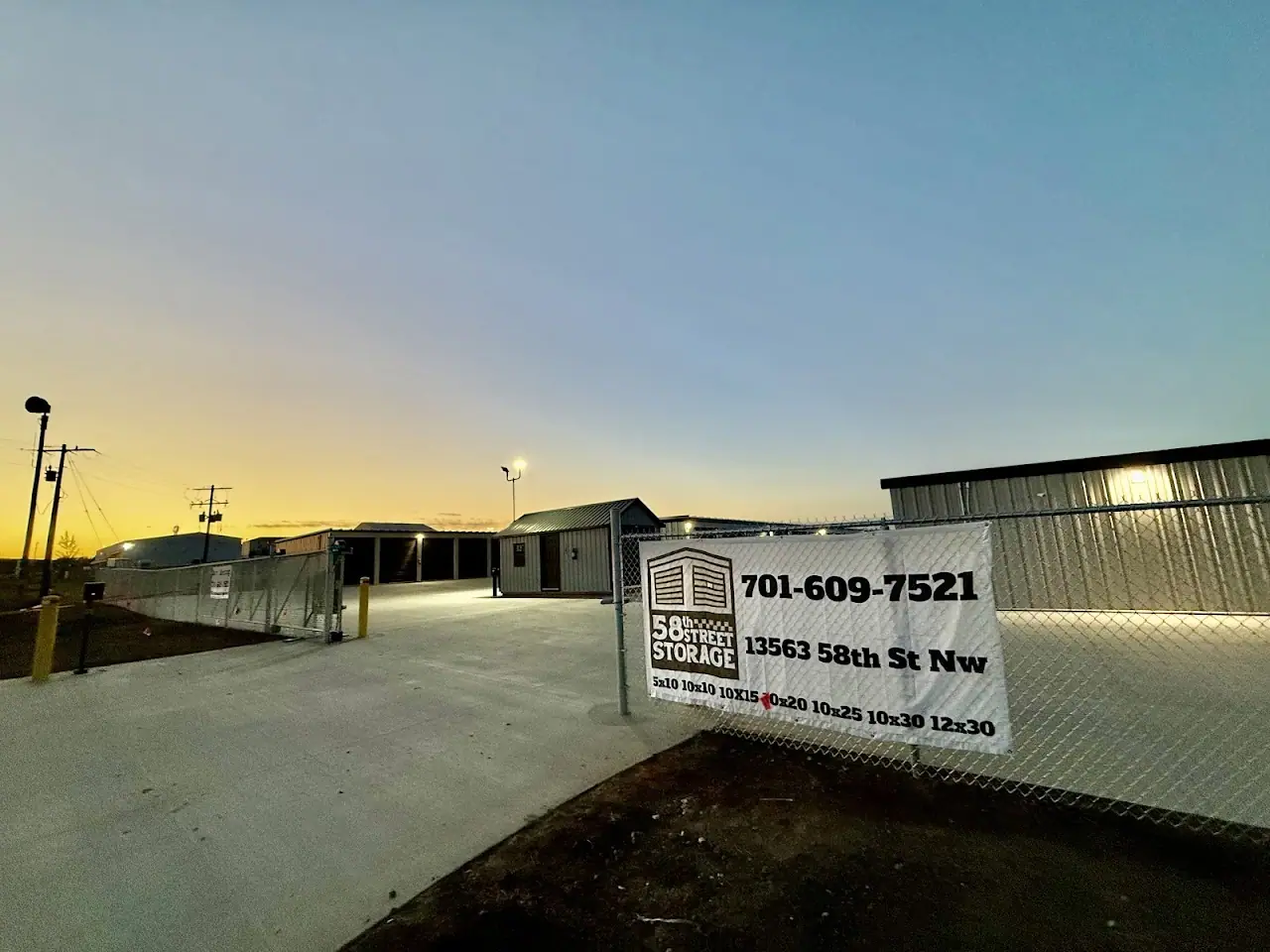 58th Street Storage, RV storage in Williston