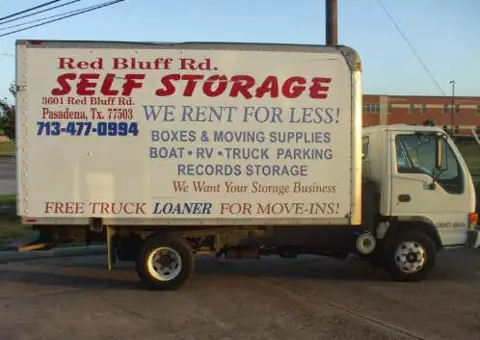Red Bluff Road Self Storage in Pasadena, TX