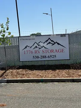 1776 RV Storage in Cameron Park, CA