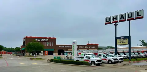 Self-Storage at U-Haul in Lewisville, TX