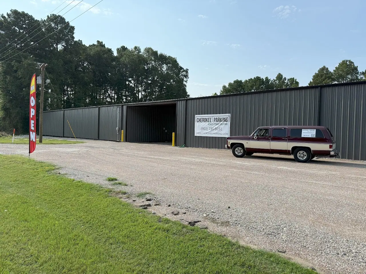 Cherokee Parking, RV storage in Longview