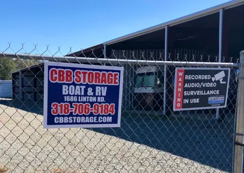 CBB Boat & RV Storage in Benton, LA