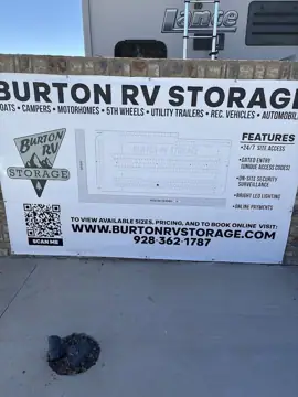 Burton RV Storage in Show Low, AZ
