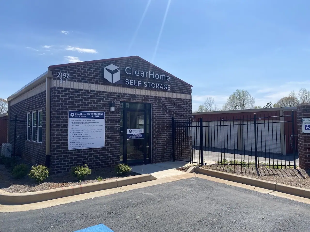 ClearHome Self Storage, RV storage in Dacula