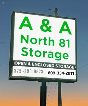 A & A North 81 Storage in Enid, OK