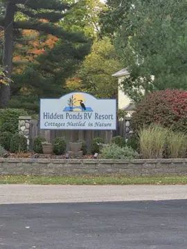 Hidden Ponds RV Resort in South Haven, MI