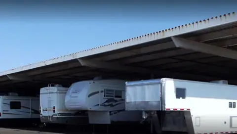 A Secured RV & Vehicle Storage in Gilbert, AZ