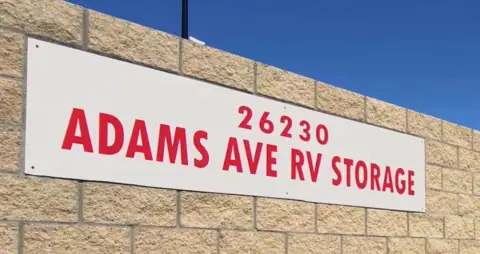 Adams Ave RV Storage in Murrieta, CA