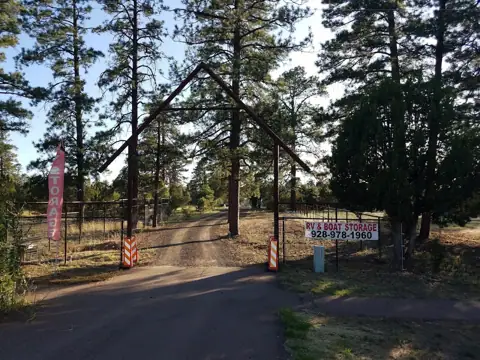 Rim Country RV And Boat Storage in Overgaard, AZ