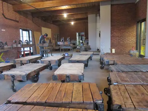 Old Cold Storage Salvage Warehouse in Arrington, VA