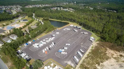Hammock Bay RV & Boat Storage Lot in Freeport, FL