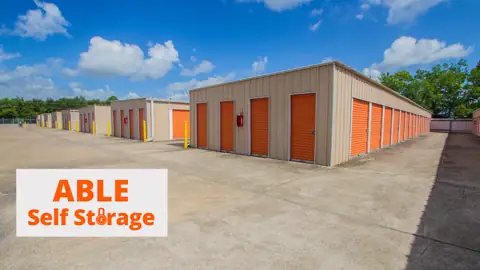 Able Self Storage in Pearland, TX