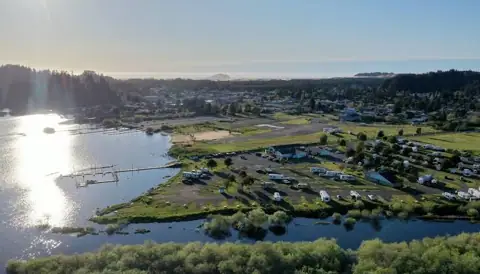 Osprey Point RV Resort & Marina in Lakeside, OR