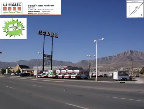 Self-Storage at U-Haul in El Paso, TX