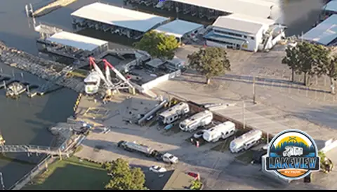 Lakeview Marina RV Park in Fort Worth, TX