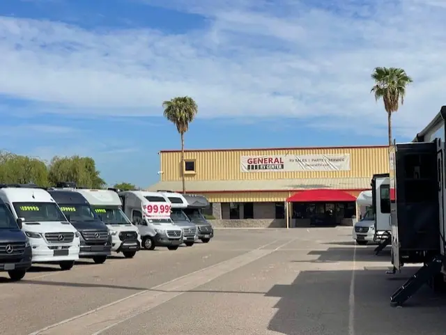 General RV Center, RV storage in Mesa