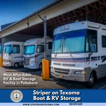 Striper on Texoma Boat & RV Storage in Pottsboro, TX
