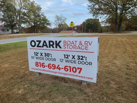 Ozark Boat and RV Storage in Clinton, MO