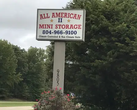 All American Mini Storage II in Providence Forge, VA