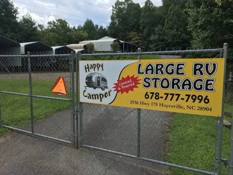 Happy-Camper RV Storage 2936 Hwy.175n. Hayesville N.C in Hayesville, NC