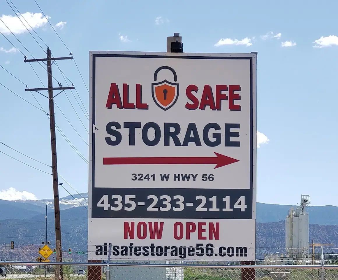 All Safe Storage, RV storage in Cedar City