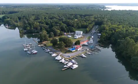 Dennis Point Marina & Campground in Drayden, MD