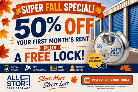 All Stor Self Storage in Crosby, TX