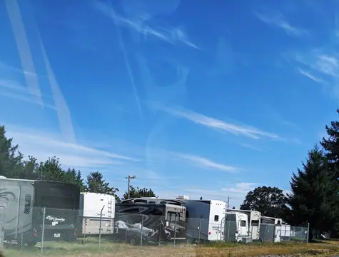 RV Storage Lot in Joint Base Lewis-McChord, WA