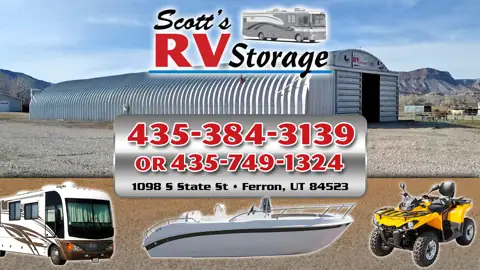 Scott's RV Storage in Ferron, UT