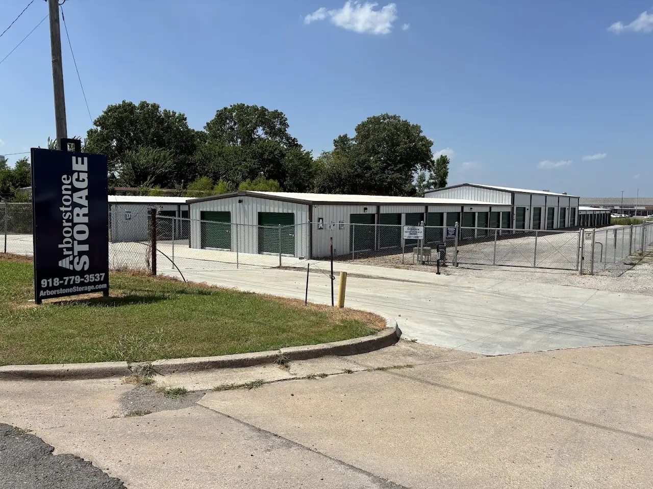 Arborstone Storage, RV storage in Muskogee