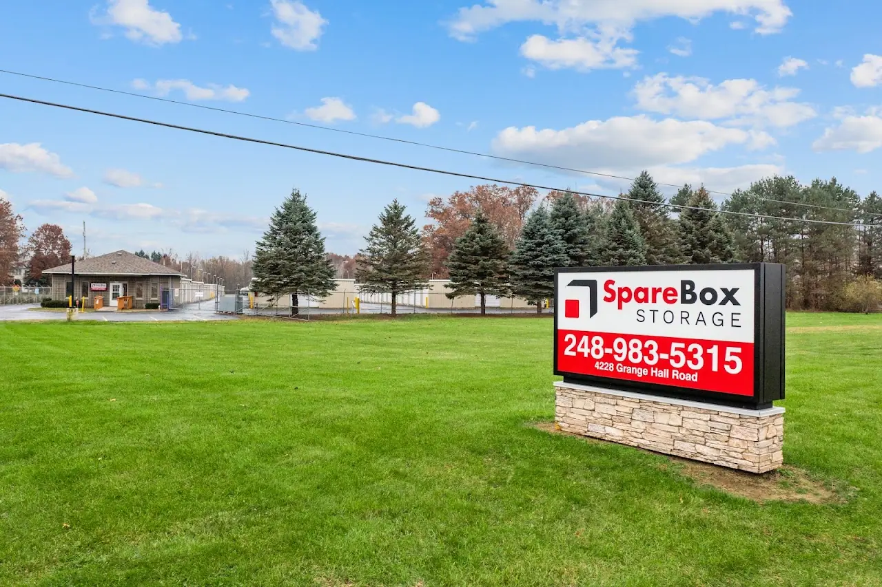 SpareBox Storage, RV storage in Holly