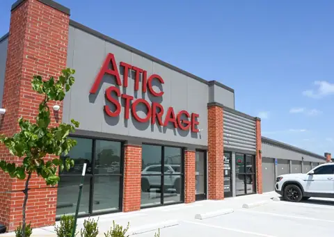 Attic Storage German Corner in Collinsville, OK