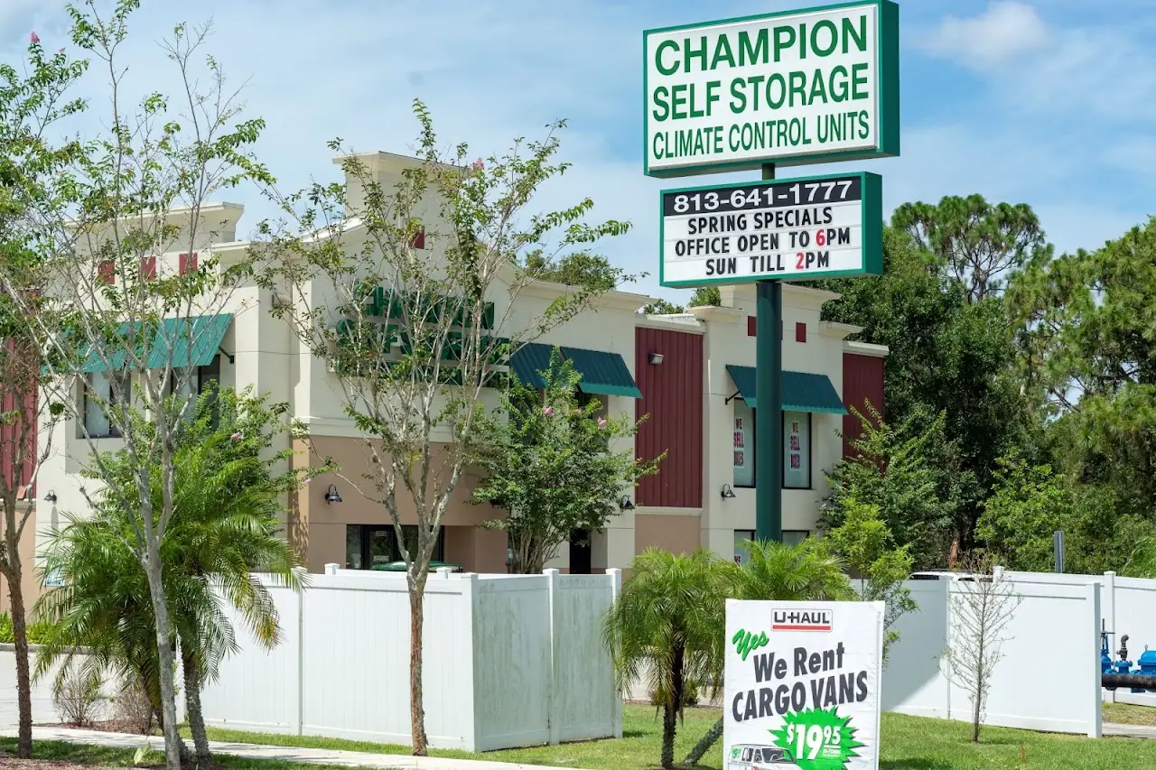 Champion Self Storage, RV storage in Ruskin