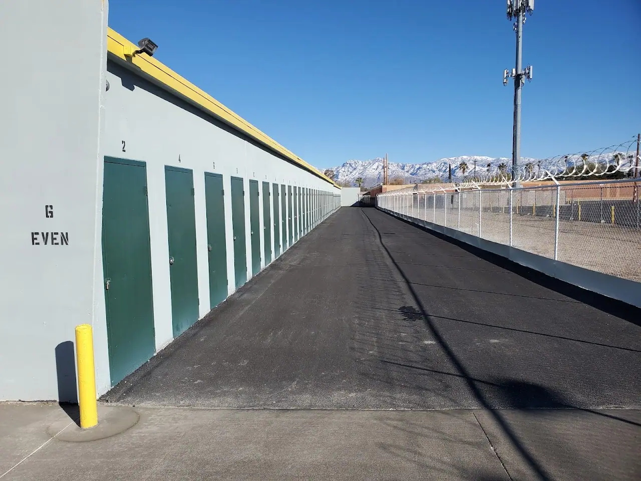 Tucson Self Storage, RV storage in Tucson