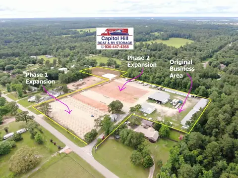 Capitol Hill Boat & RV Storage in Montgomery, TX